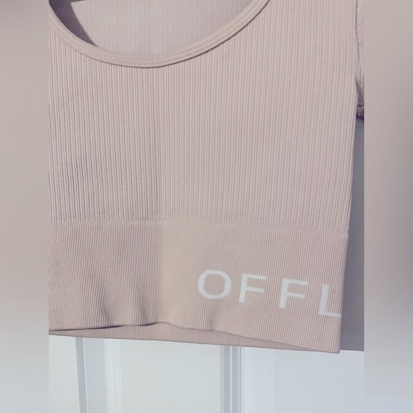 Offline by Arie ribbed cropped workout top - Picture 6 of 8